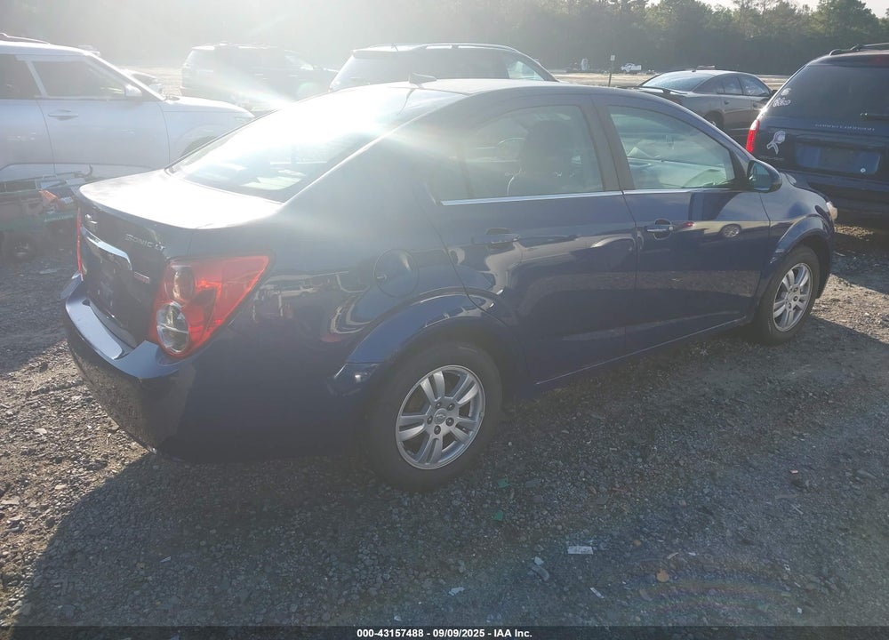 2012 CHEVROLET SONIC VIN: 1G1JC5SB9C4207466