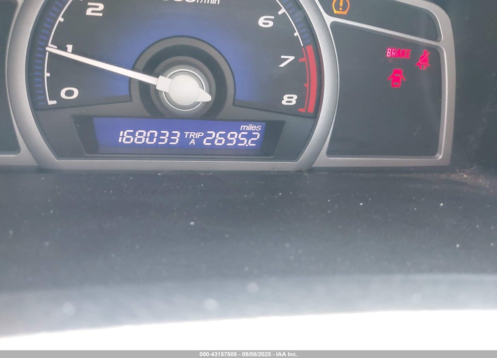 2008 HONDA CIVIC VIN: 2HGFG11828H512514