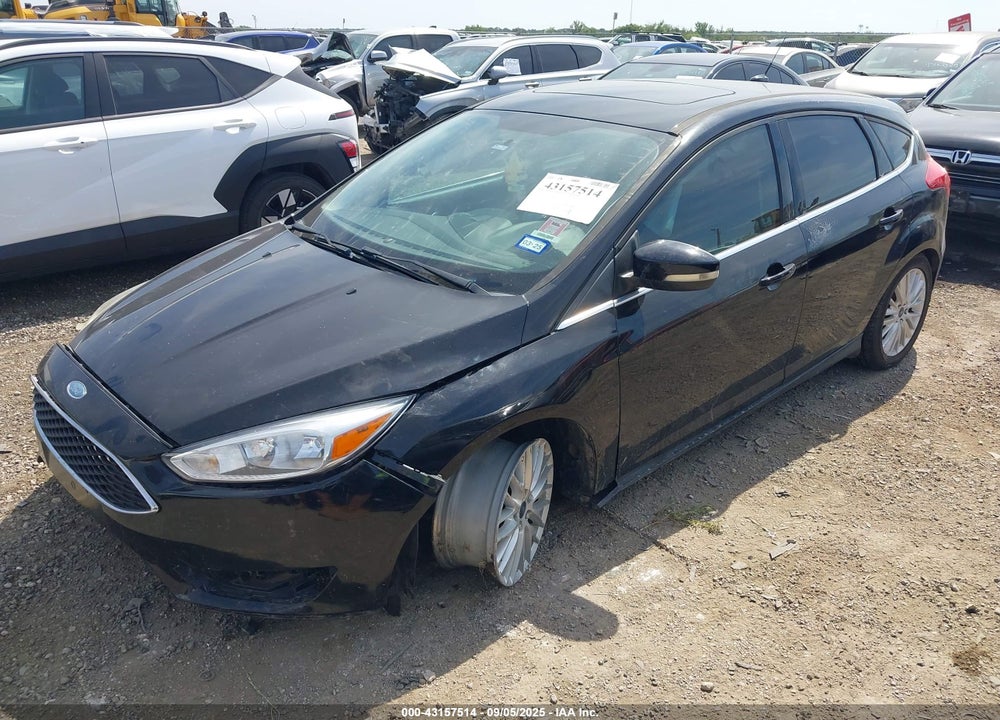 2017 FORD FOCUS TITANIUM VIN: 1FADP3N25HL219304