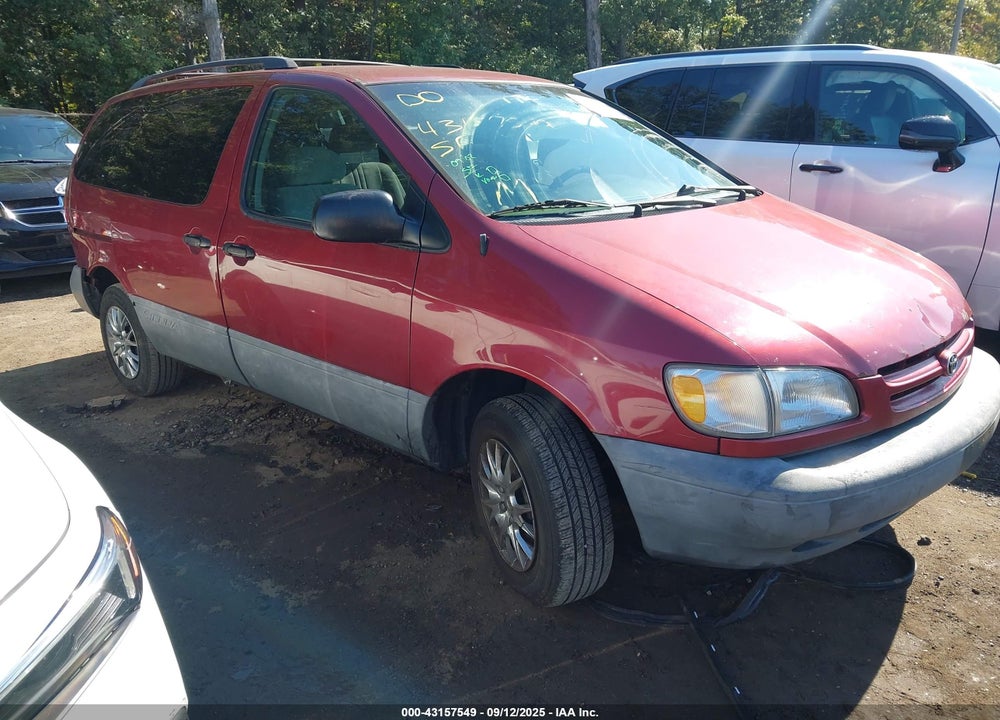 1998 TOYOTA SIENNA LE VIN: 4T3ZF13C0WU026944
