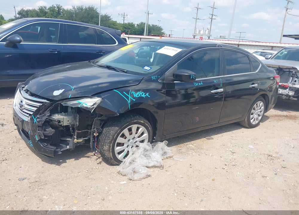 2013 NISSAN SENTRA VIN: 3N1AB7AP0DL616683