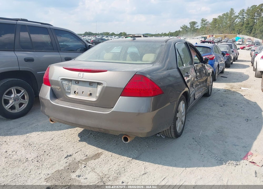 2006 HONDA ACCORD SDN EX-L V6 VIN: 1HGCM665X6A075882