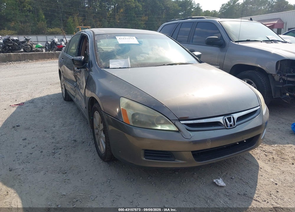 2006 HONDA ACCORD SDN EX-L V6 VIN: 1HGCM665X6A075882
