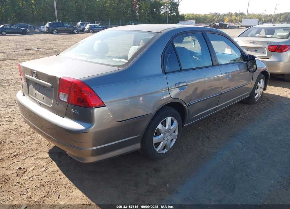 2004 HONDA CIVIC LX VIN: 2HGES16674H516537