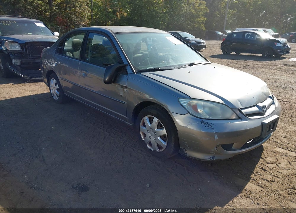 2004 HONDA CIVIC LX VIN: 2HGES16674H516537