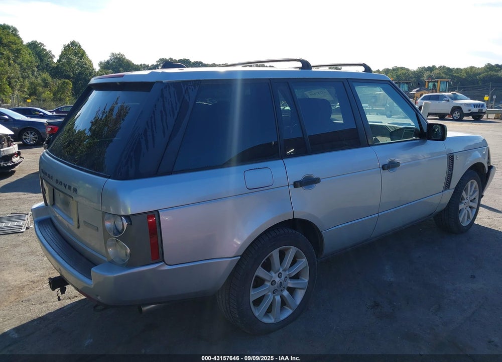 2006 LAND ROVER RANGE ROVER SUPERCHARGED VIN: SALMF13486A229204