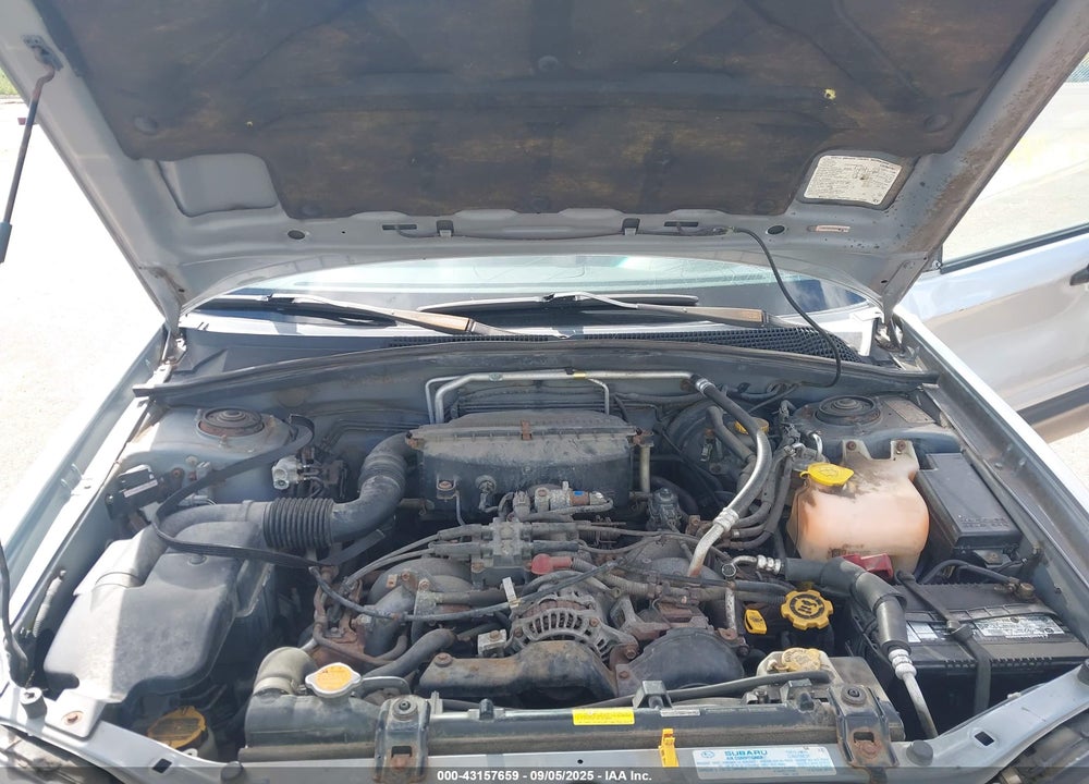 2004 SUBARU FORESTER 2.5X VIN: JF1SG63644H719112