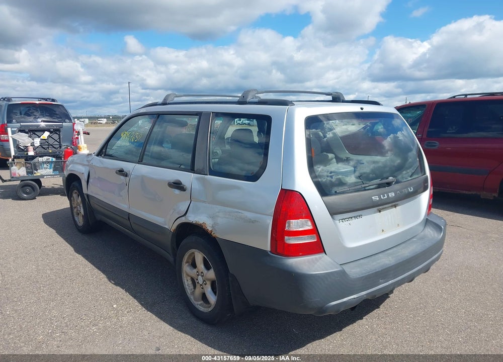 2004 SUBARU FORESTER 2.5X VIN: JF1SG63644H719112