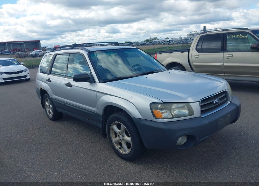 2004 SUBARU FORESTER 2.5X VIN: JF1SG63644H719112