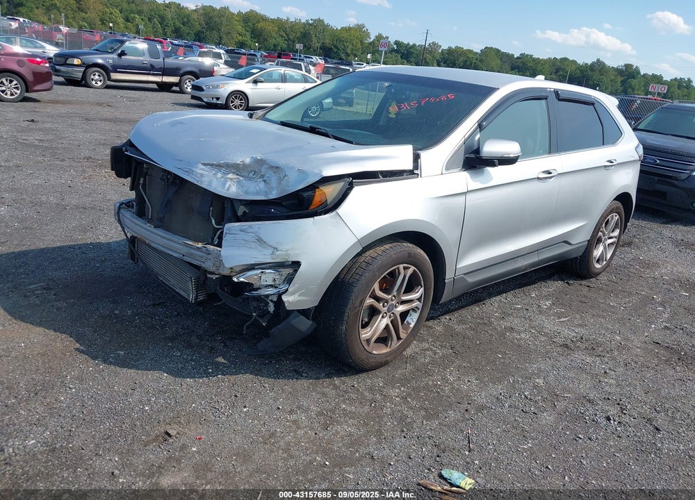 2018 FORD EDGE TITANIUM VIN: 2FMPK3K93JBB44157