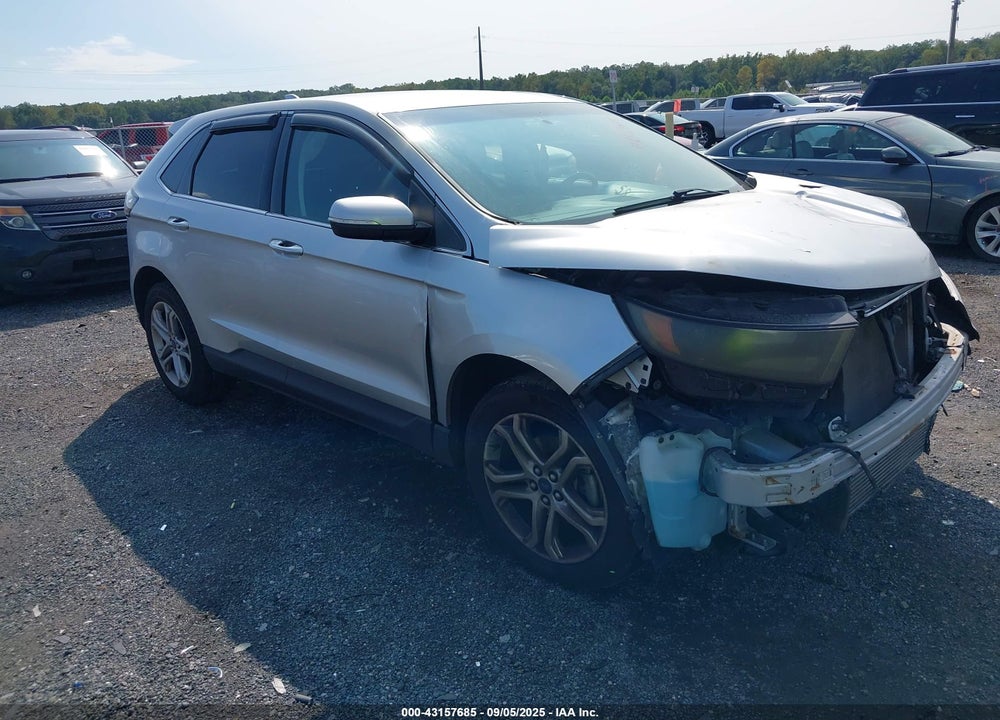 2018 FORD EDGE TITANIUM VIN: 2FMPK3K93JBB44157