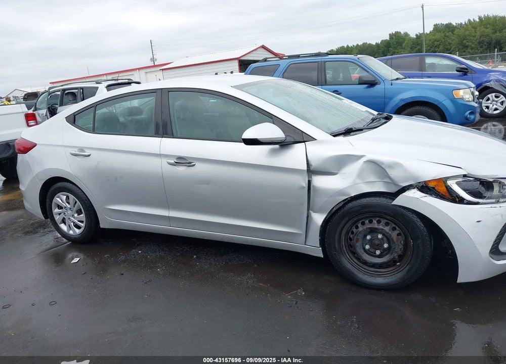 2017 HYUNDAI ELANTRA VIN: KMHD74LF6HU097516