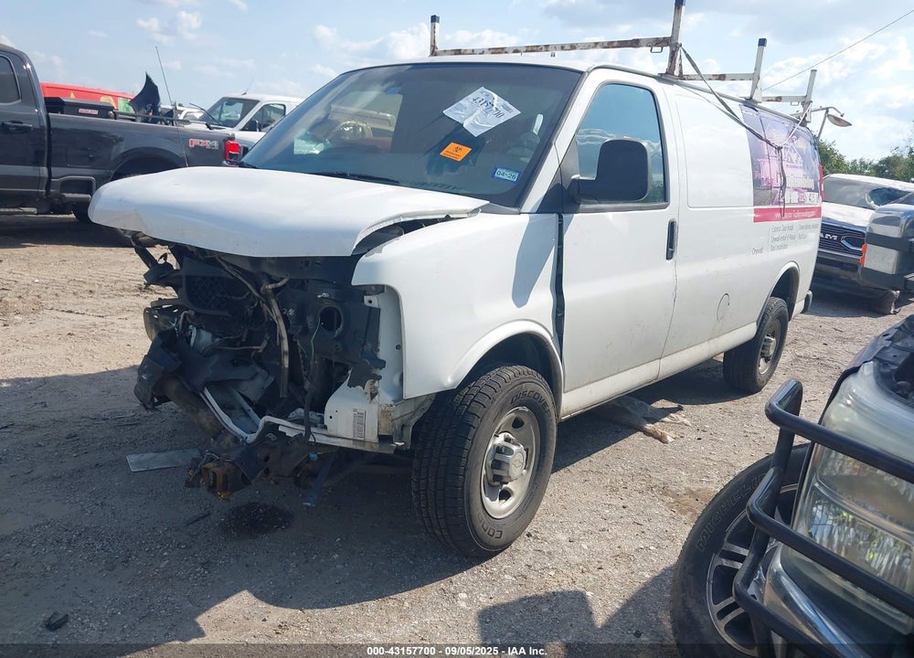 2013 CHEVROLET EXPRESS 2500 WORK VAN VIN: 1GCWGFCA9D1139072