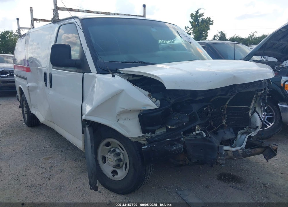 2013 CHEVROLET EXPRESS 2500 WORK VAN VIN: 1GCWGFCA9D1139072