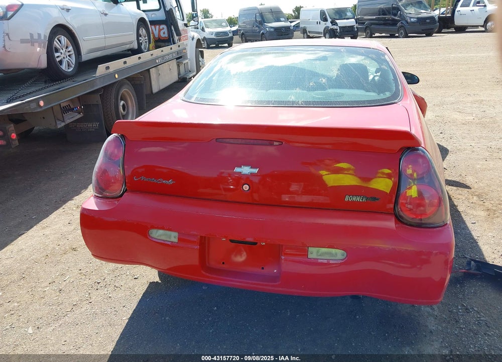 2004 CHEVROLET MONTE CARLO LS VIN: 2G1WW12E549228278