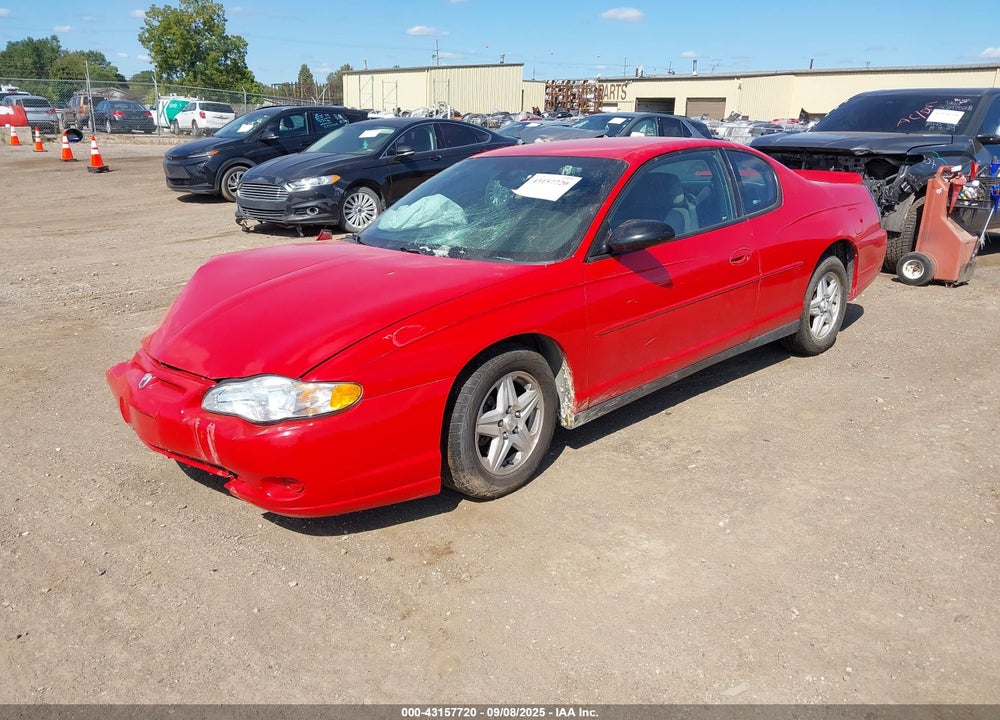 2004 CHEVROLET MONTE CARLO LS VIN: 2G1WW12E549228278