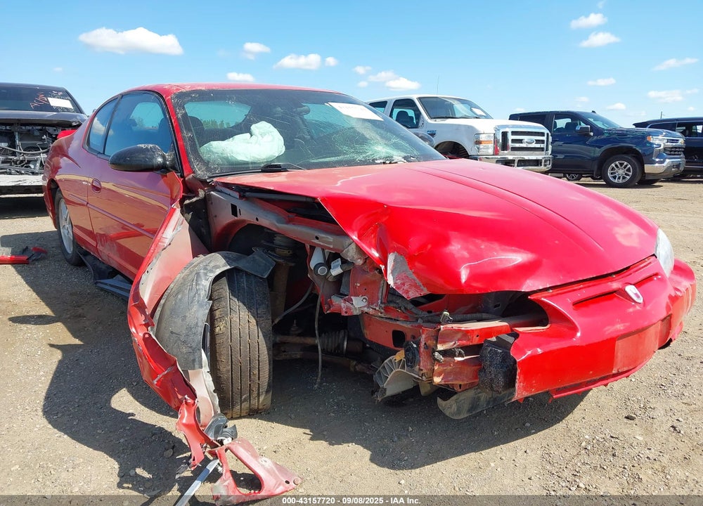 2004 CHEVROLET MONTE CARLO LS VIN: 2G1WW12E549228278