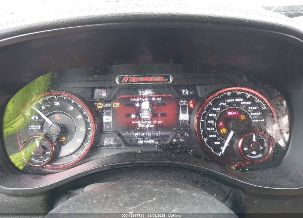 2019 RAM 1500 VIN: 1C6SRFET3KN831977