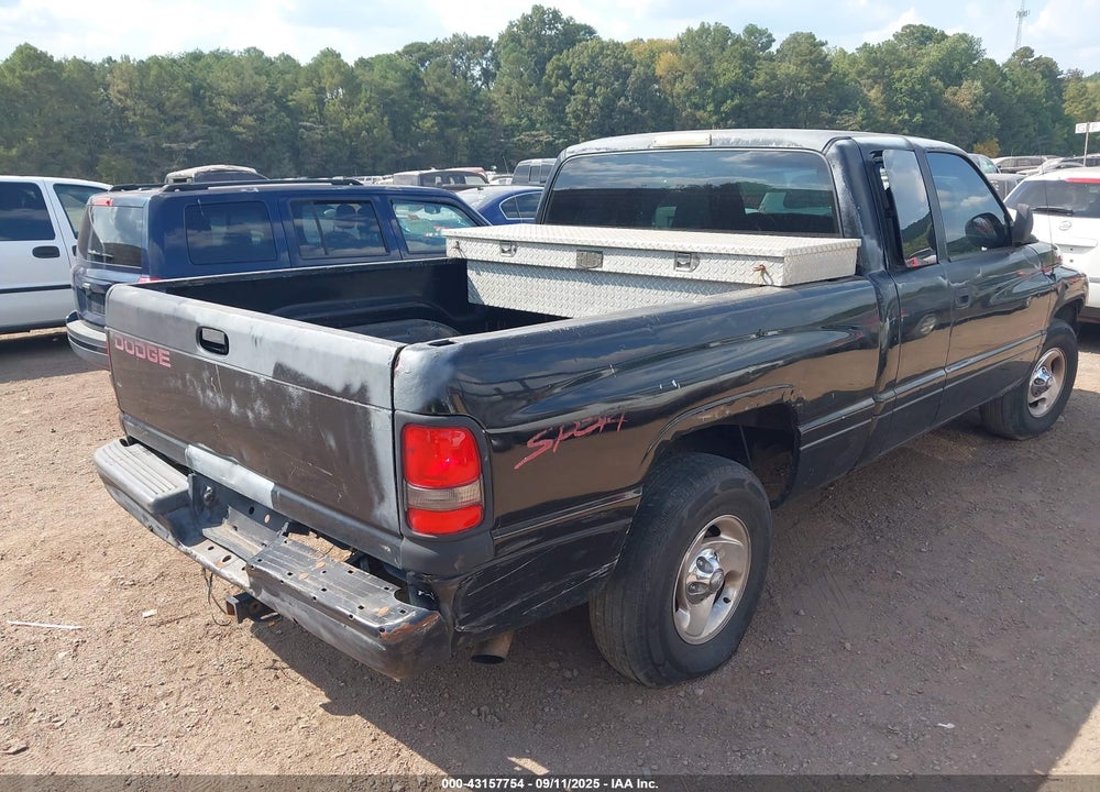 1999 DODGE RAM 1500 ST VIN: 3B7HC13Y7XG165325