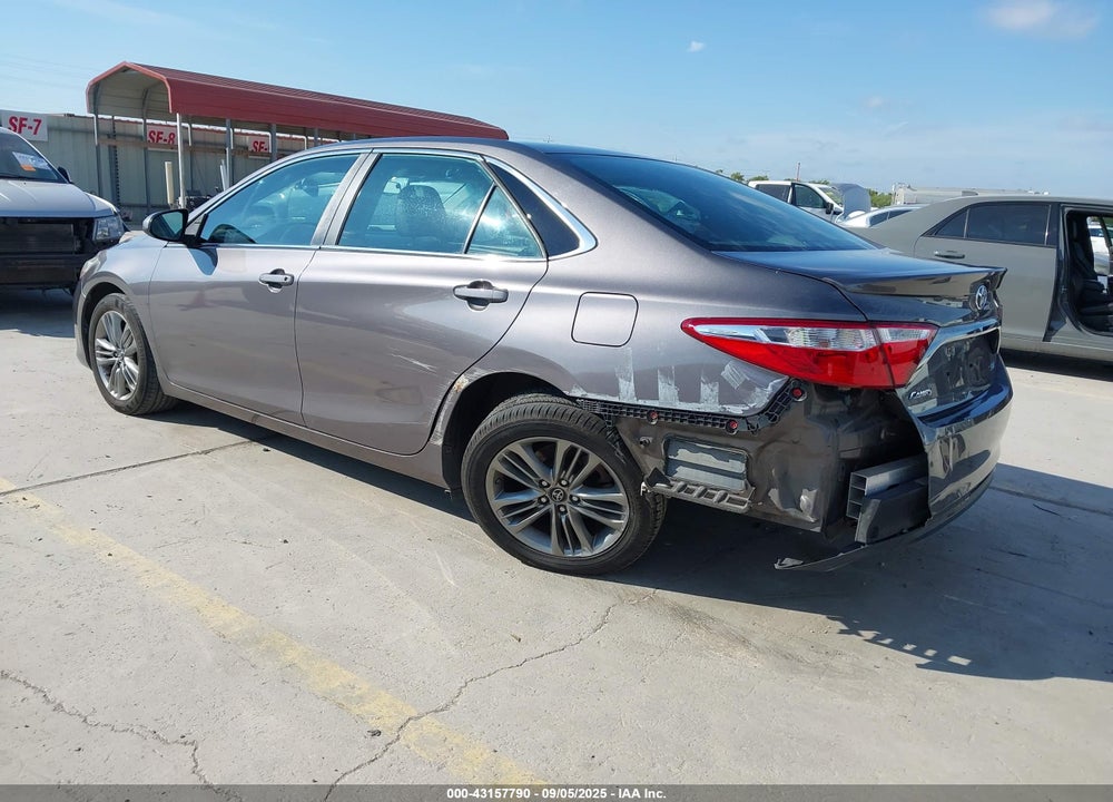 2016 TOYOTA CAMRY SE VIN: 4T1BF1FK1GU222468