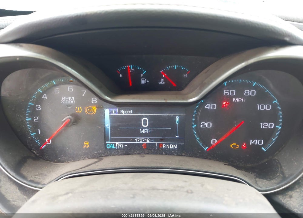 2017 CHEVROLET IMPALA VIN: 1G1105S39HU195845