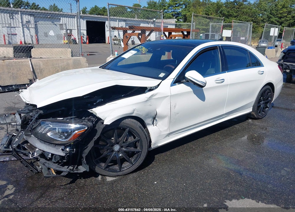 2019 MERCEDES-BENZ S CLASS VIN: WDDUG8GB0KA462659