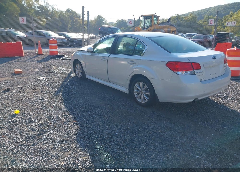 2011 SUBARU LEGACY VIN: 4S3BMBC63B3241920
