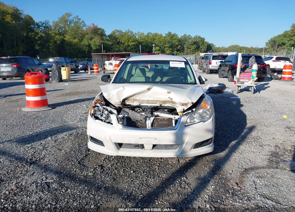 2011 SUBARU LEGACY VIN: 4S3BMBC63B3241920