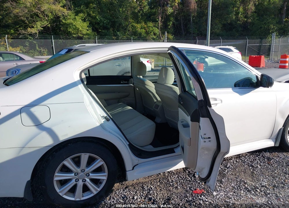2011 SUBARU LEGACY VIN: 4S3BMBC63B3241920