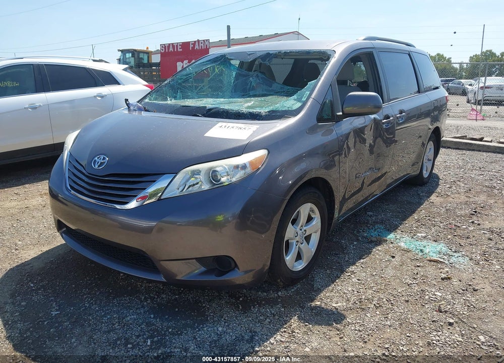 2015 TOYOTA SIENNA LE 8 PASSENGER VIN: 5TDKK3DC6FS674460