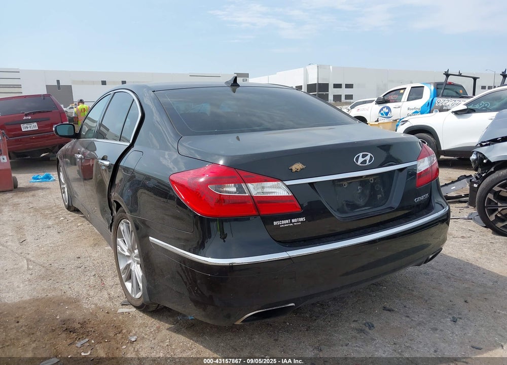 2013 HYUNDAI GENESIS 3.8 VIN: KMHGC4DD0DU222476