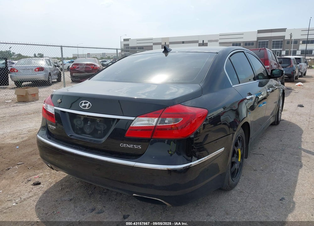2013 HYUNDAI GENESIS 3.8 VIN: KMHGC4DD0DU222476