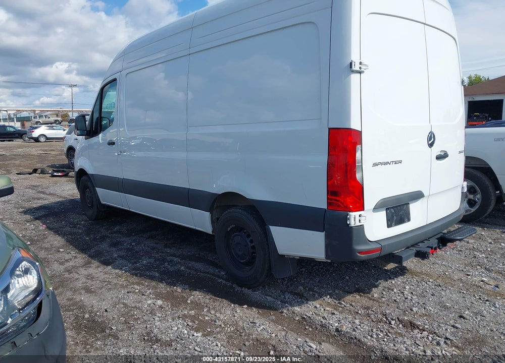 2025 MERCEDES-BENZ SPRINTER 2500 STANDARD ROOF 4-CYL DIESEL VIN: W1Y4KBHY8ST201918