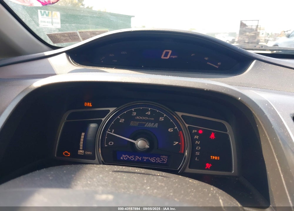 2009 HONDA CIVIC HYBRID VIN: JHMFA36299S003979