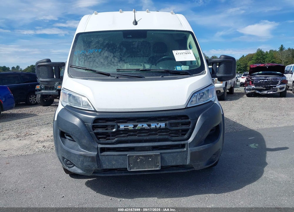 2023 RAM PROMASTER 2500 HIGH ROOF 159 WB VIN: 3C6LRVDG1PE563915