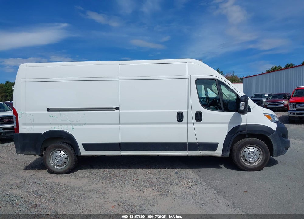 2023 RAM PROMASTER 2500 HIGH ROOF 159 WB VIN: 3C6LRVDG1PE563915