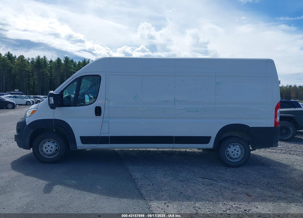 2023 RAM PROMASTER 2500 HIGH ROOF 159 WB VIN: 3C6LRVDG1PE563915