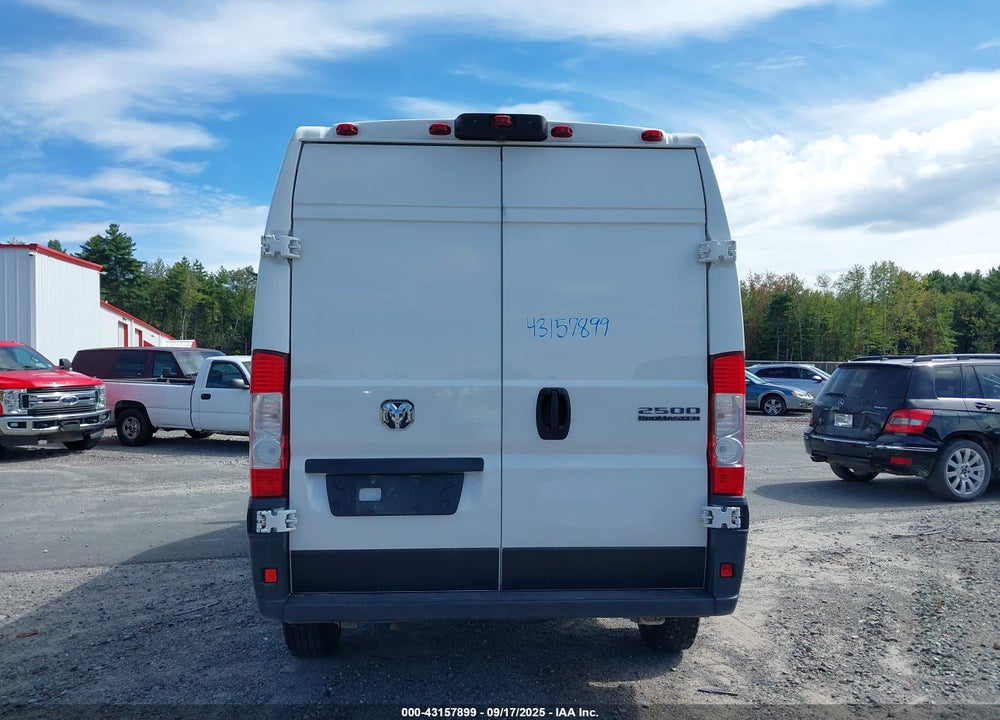 2023 RAM PROMASTER 2500 HIGH ROOF 159 WB VIN: 3C6LRVDG1PE563915