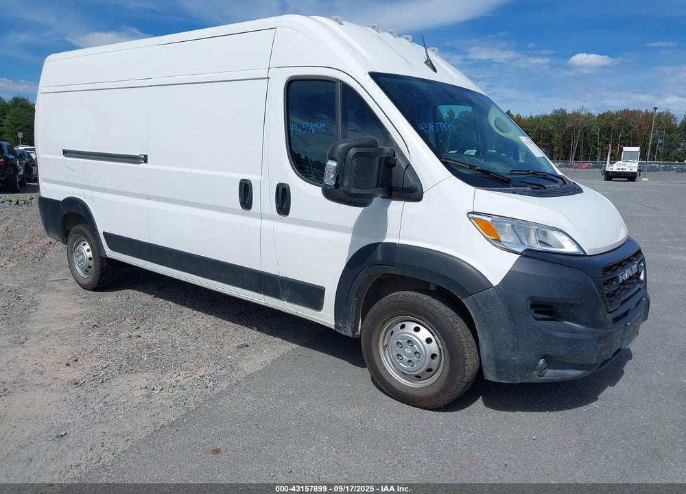 2023 RAM PROMASTER 2500 HIGH ROOF 159 WB VIN: 3C6LRVDG1PE563915
