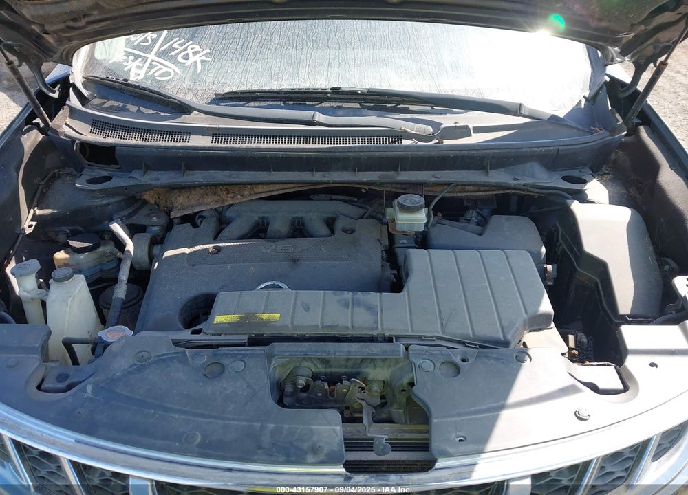 2012 NISSAN MURANO S VIN: JN8AZ1MU0CW108847