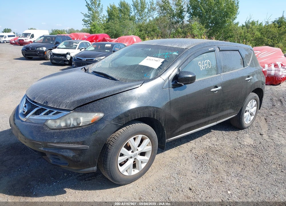 2012 NISSAN MURANO S VIN: JN8AZ1MU0CW108847