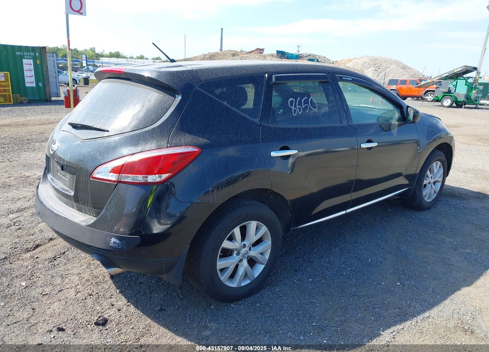 2012 NISSAN MURANO S VIN: JN8AZ1MU0CW108847