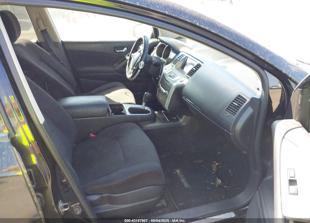 2012 NISSAN MURANO S VIN: JN8AZ1MU0CW108847