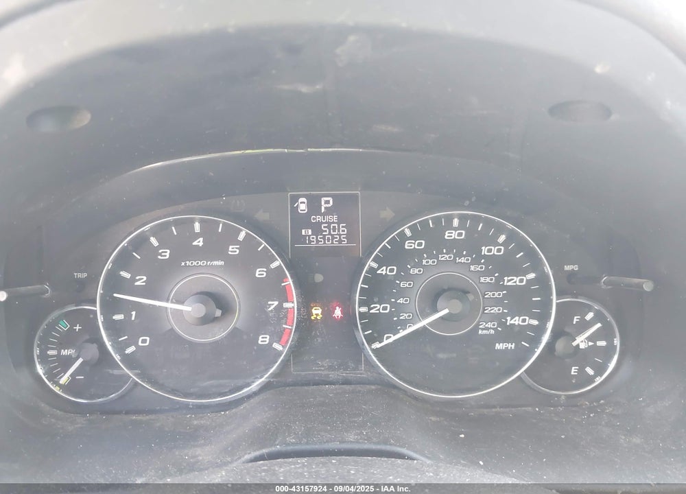 2012 SUBARU OUTBACK VIN: 4S4BRBAC2C3259848
