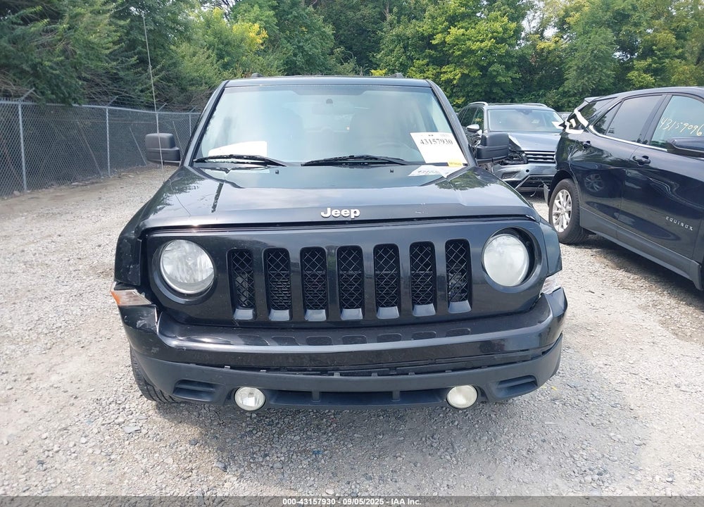 2011 JEEP PATRIOT VIN: 1J4NT1GA9BD160188