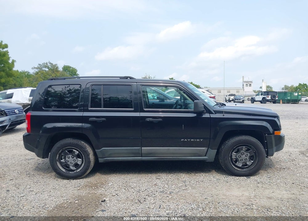 2011 JEEP PATRIOT VIN: 1J4NT1GA9BD160188