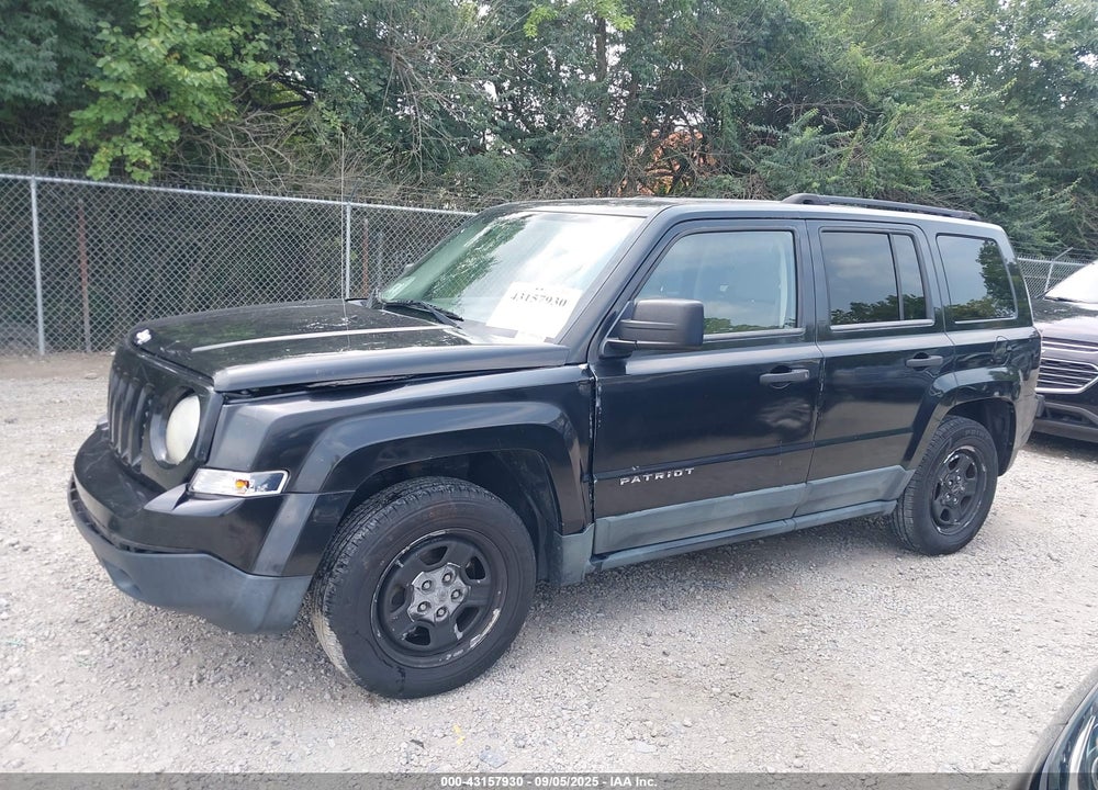 2011 JEEP PATRIOT VIN: 1J4NT1GA9BD160188