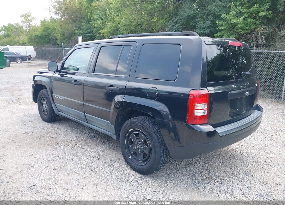2011 JEEP PATRIOT VIN: 1J4NT1GA9BD160188