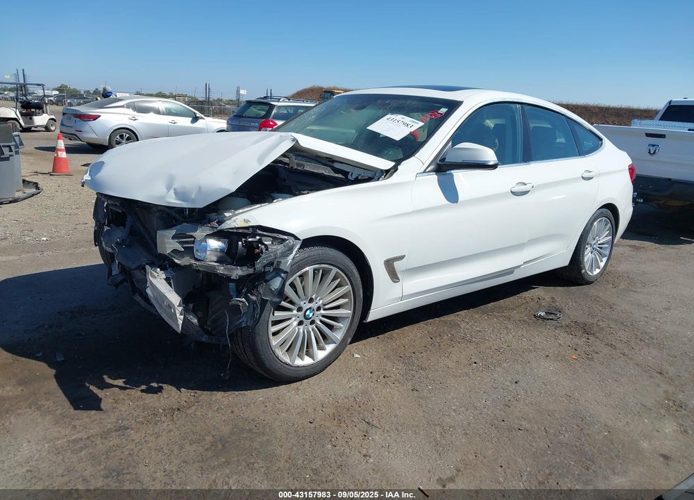 2014 BMW 3 SERIES VIN: WBA3X5C57ED558504