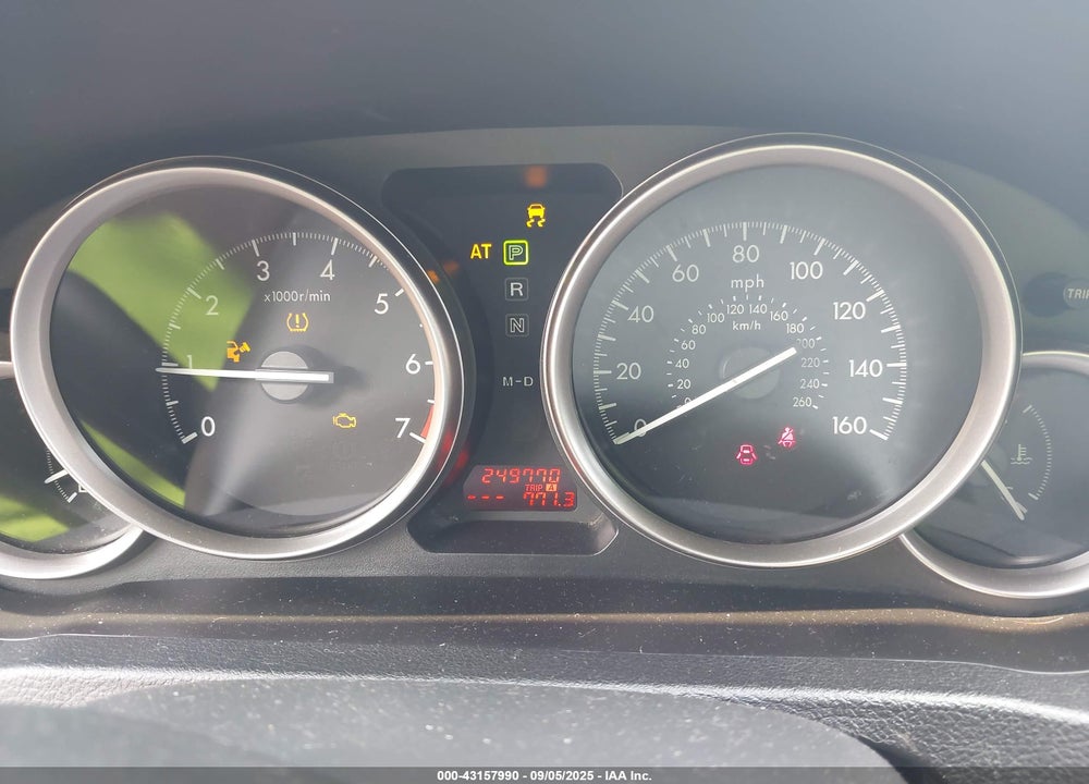 2011 MAZDA 6 VIN: 1YVHZ8BHXB5M29852
